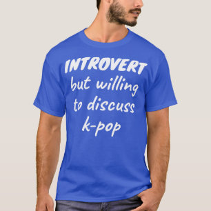 Camiseta Apresentamos mas discutindo o kpop