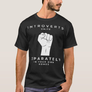 Camiseta Apresentamos Unir Separadamente Em Suas Próprias C