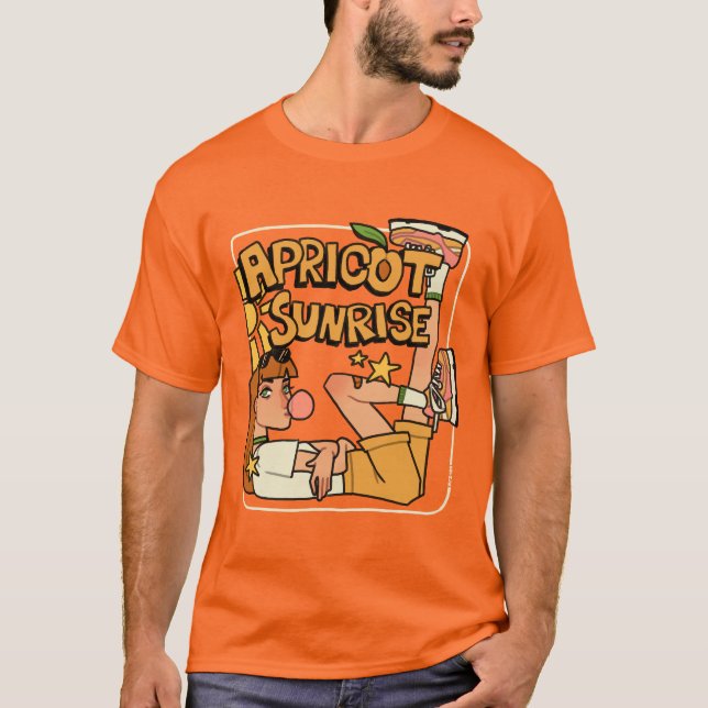 Camiseta Apricot Sunrise (Frente)