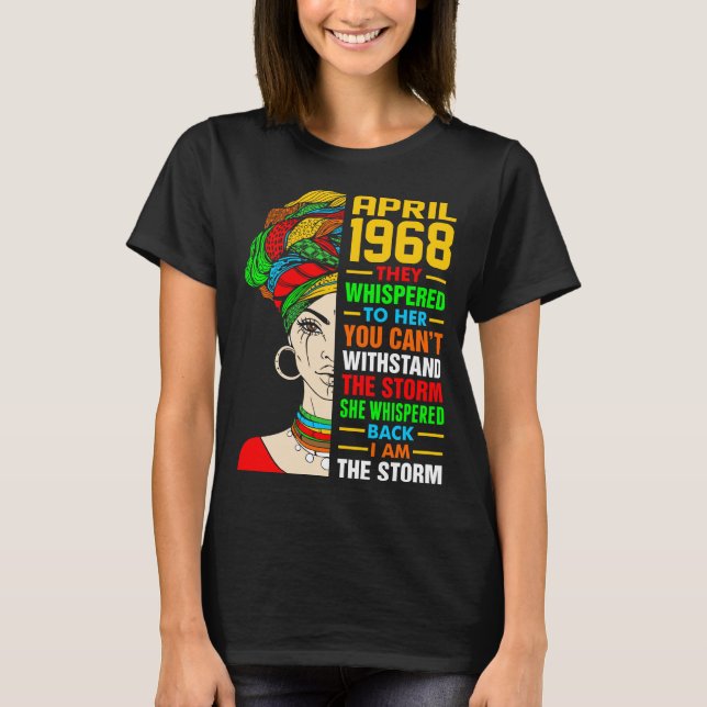 Camiseta April 1968 The Storm Tshirt (Frente)
