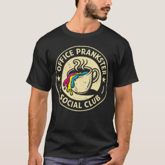 Camiseta April Fool Office Prankster Social Club Retro