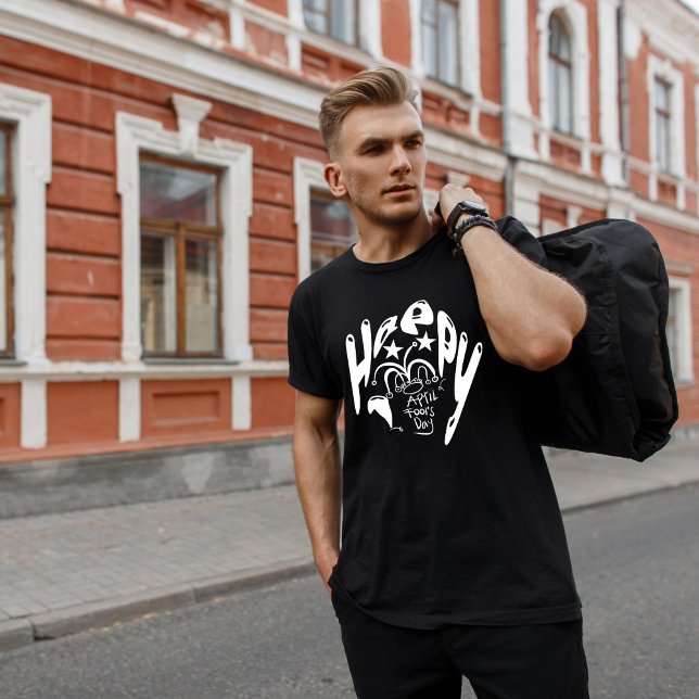 Camiseta April Fools Day Jester (Criador carregado)