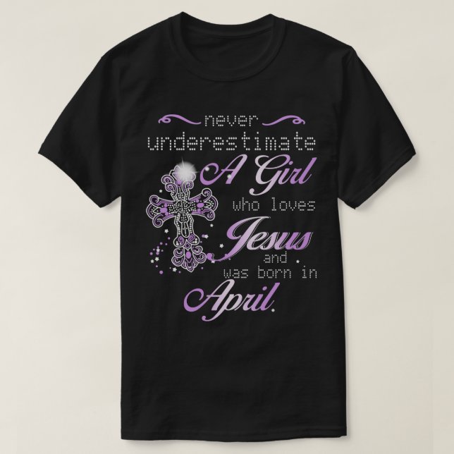 Camiseta April Girl (Frente do Design)
