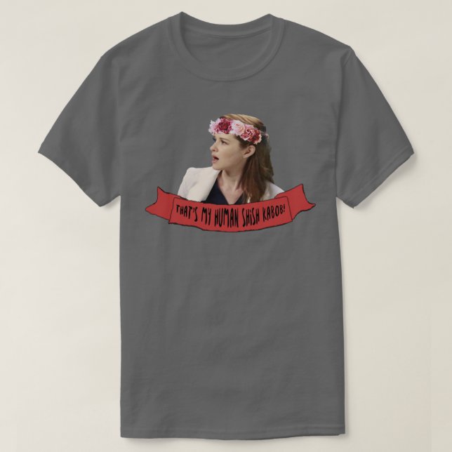 Camiseta April Kepner é o meu cabrão (Frente do Design)