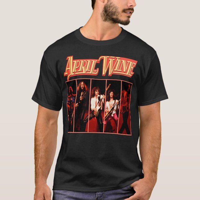 Camiseta April Wine Weeping Banda (Frente)
