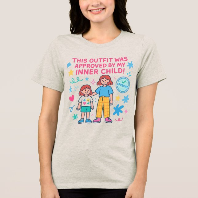 Camiseta Aprovado pelo Meu Filho Interior (Frente)