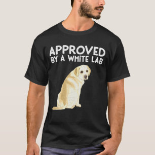 Camiseta Aprovado Por Um Laboratório Branco Vanilla Labrad