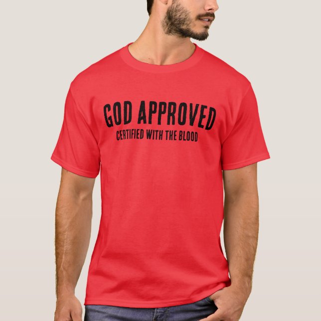 Camiseta Aprovar por Deus (Frente)