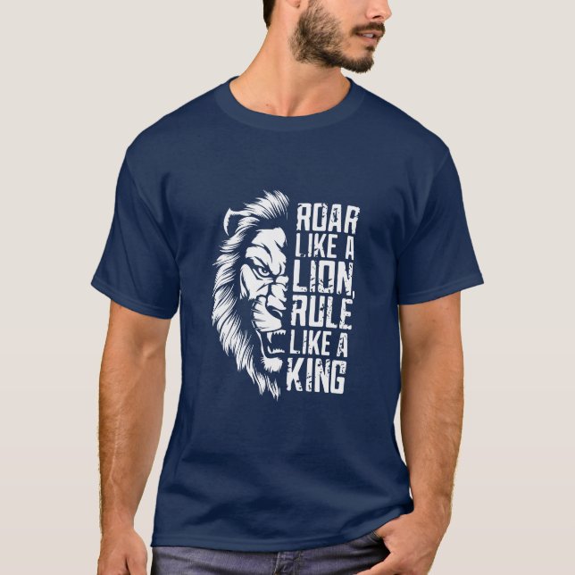 Camiseta Aproveitando a Força do Leão (Frente)