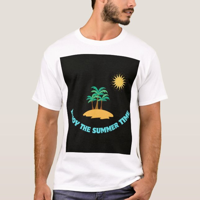 Camiseta Aproveite a hora de verão (Frente)