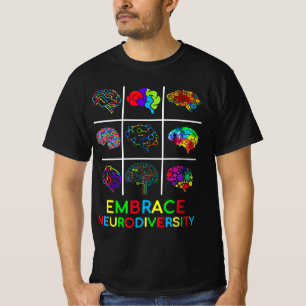 Camiseta Aproveite a neurodiversidade do jogo de vídeo cons