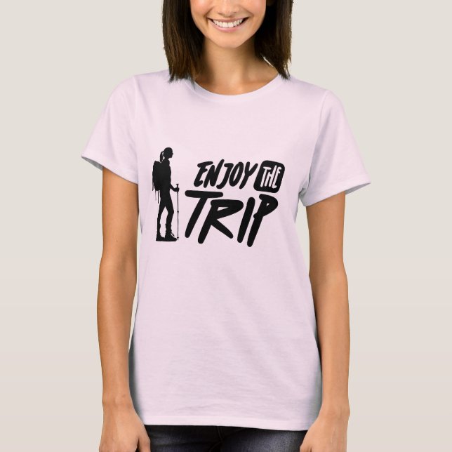 Camiseta Aproveite a viagem (Frente)