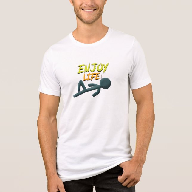 Camiseta Aproveite a vida (Frente)