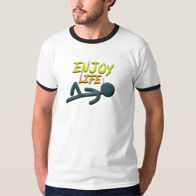Camiseta Aproveite a vida (Frente)