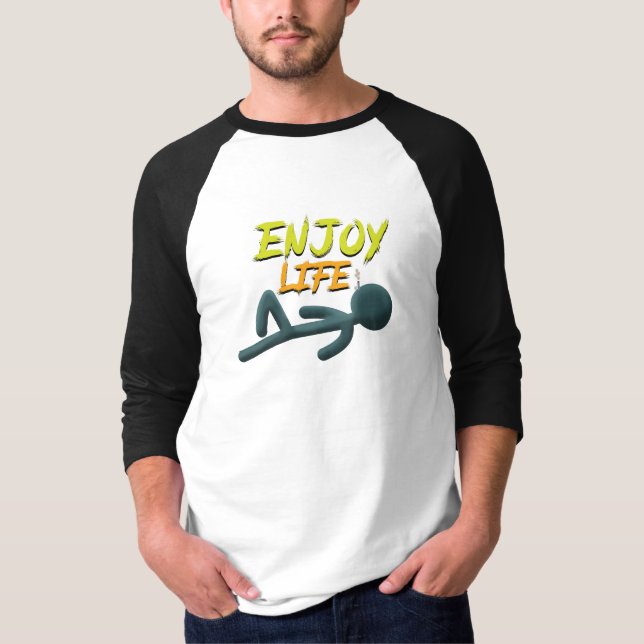 Camiseta Aproveite a vida (Frente)