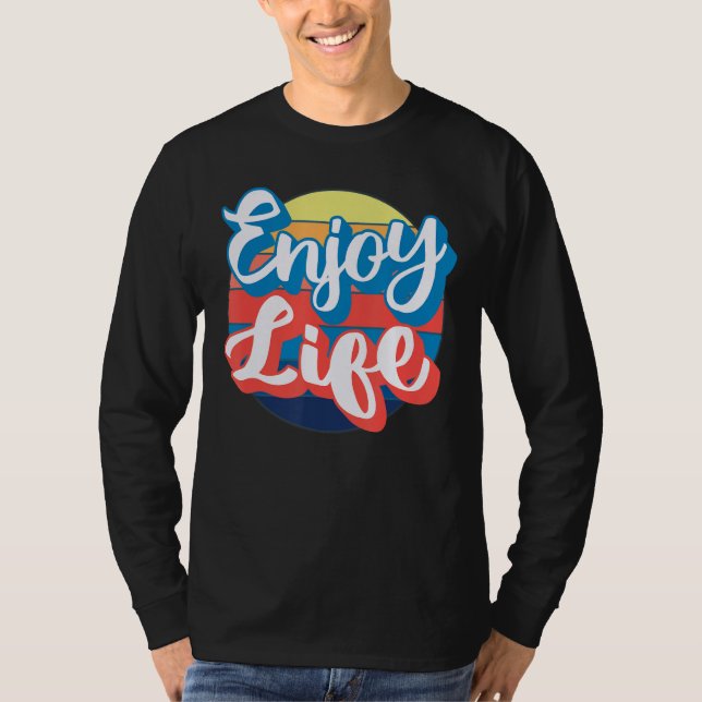 Camiseta Aproveite a vida (Frente)