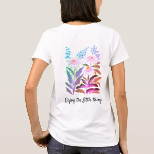 Camiseta Aproveite as margaridas das pequenas coisas