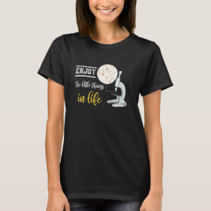 Camiseta Aproveite As Pequenas Coisas Da Vida Engraçada Com