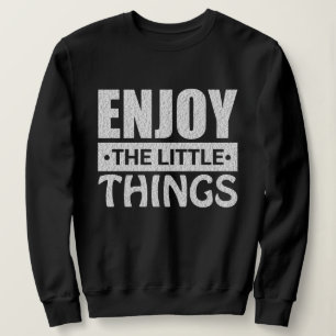 Camiseta Aproveite as pequenas coisas - Inspiração minimali