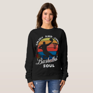 Camiseta Aproveite e salte, alma de basquete