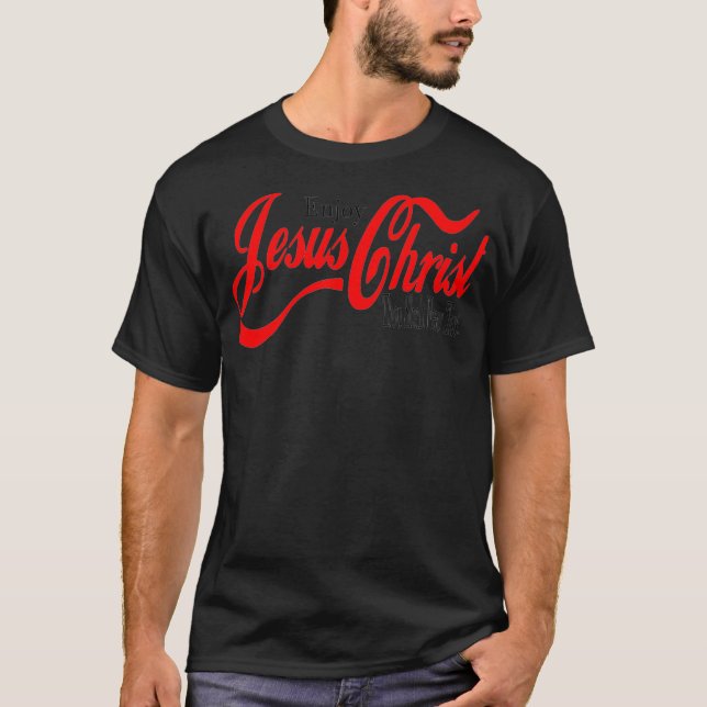 Camiseta Aproveite Jesus Cristo Que Nunca Terá Sede (Frente)