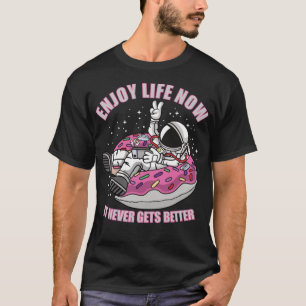 Camiseta Aproveite o aniversário de animais da Rosquinha As