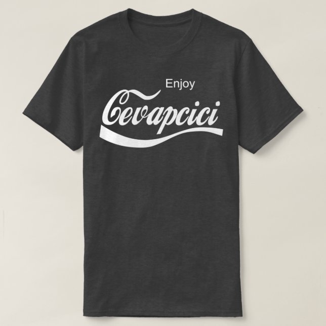 Camiseta Aproveite o Cevapcici  (Frente do Design)