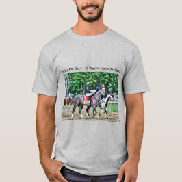 Camiseta Aproveite o Cinza - D. Wayne Lucas (treinador)