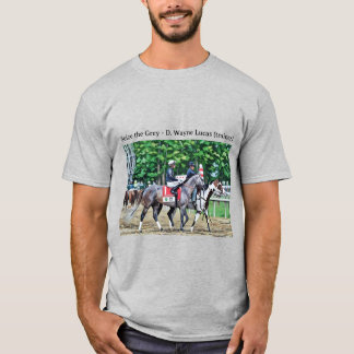 Camiseta Aproveite o Cinza - D. Wayne Lucas (treinador)