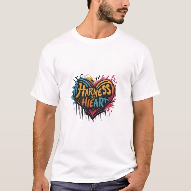 Camiseta Aproveite o coração (Frente)