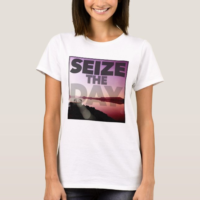 Camiseta Aproveite o dia (Frente)
