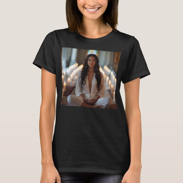 Camiseta APROVEITE O DIA - Meditação - Yoga (Frente)
