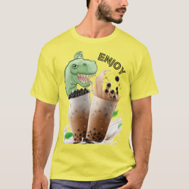Camiseta aproveite o dinossauro do chá bubba