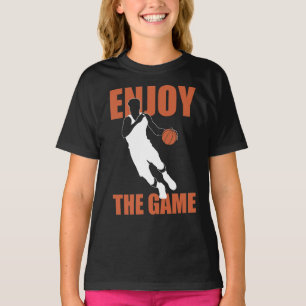 Camiseta Aproveite o jogador de basquete de jogos