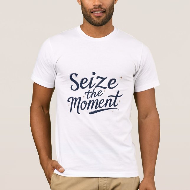 Camiseta Aproveite o momento (Frente)