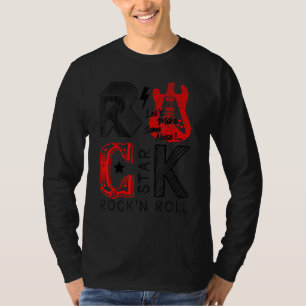 Camiseta Aproveite o Rock & Roll Graphic Novelty Tee & Lega