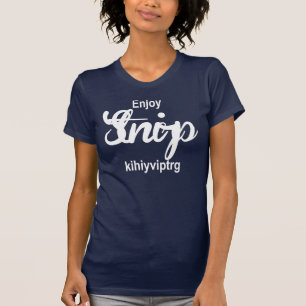 Camiseta Aproveite o stnirp kihiyviptrg
