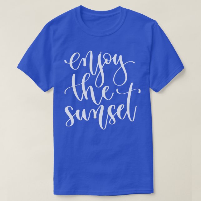 Camiseta Aproveite o Sunset 1 (Frente do Design)