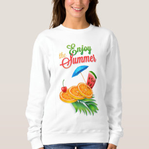 Camiseta Aproveite o Verão com Frutas