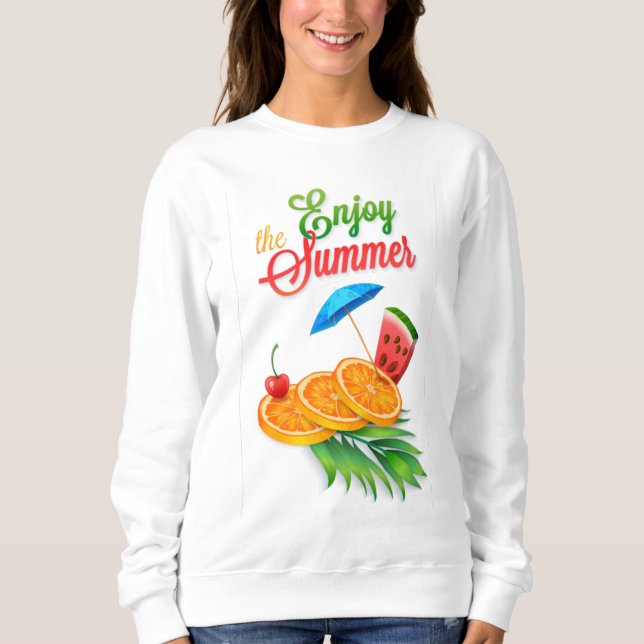 Camiseta Aproveite o Verão com Frutas (Frente)