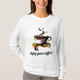Camiseta Aproveite seu café!