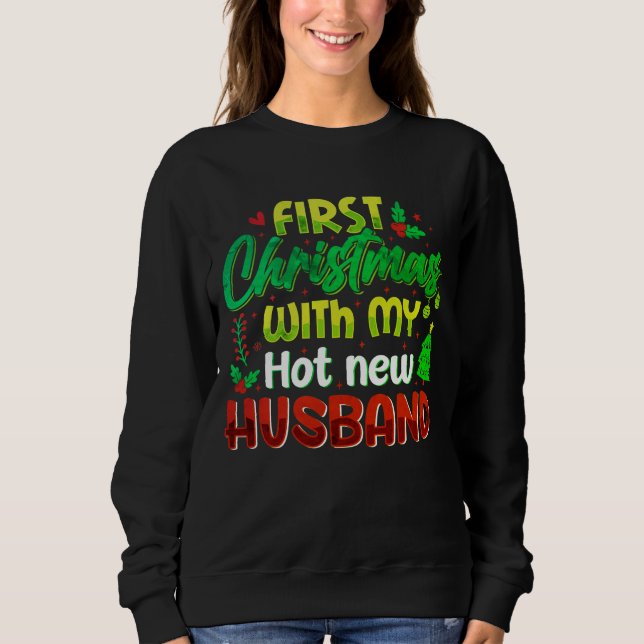 Camiseta Aproveite seu primeiro Natal com risadas! (Frente)