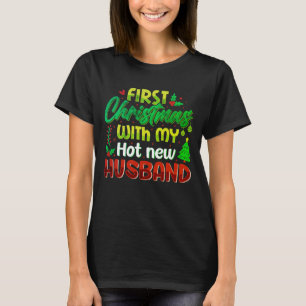 Camiseta Aproveite seu primeiro Natal com risadas!