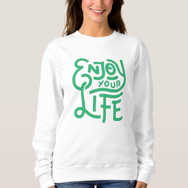 Camiseta Aproveite sua vida (Frente)