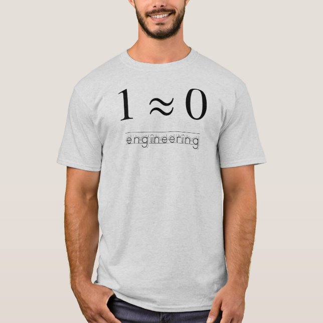 Camiseta Aproximação da engenharia (Frente)