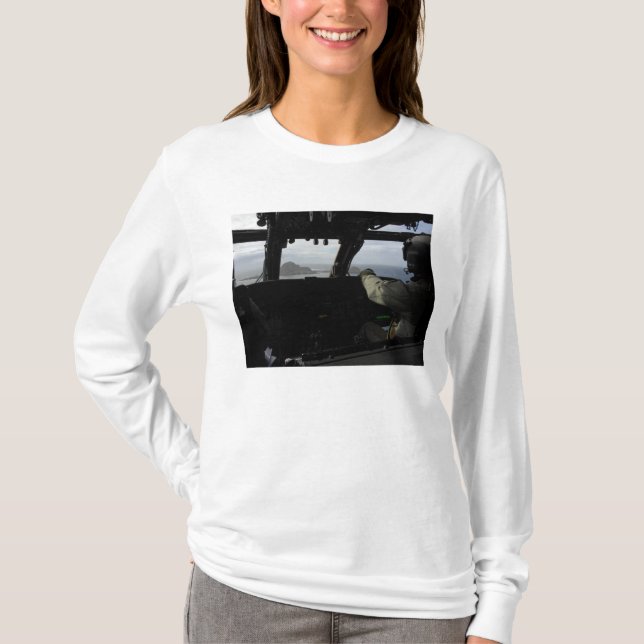 Camiseta Aproximação das tripulações de bordo na ilha de Fa (Frente)