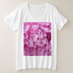 Camiseta Aproximação de peões cor-de-rosa