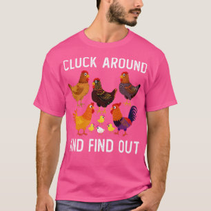 Camiseta Aproxime-se e descubra o frango engraçado 4