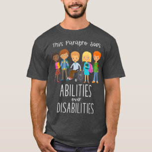 Camiseta Aptidões Paraprofissionais Especiais