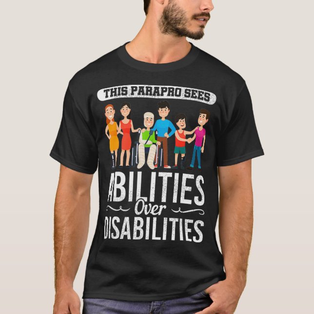 Camiseta Aptidões Paraprofissionais Especiais (Frente)